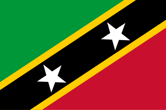 Saint Kitts and Nevis map