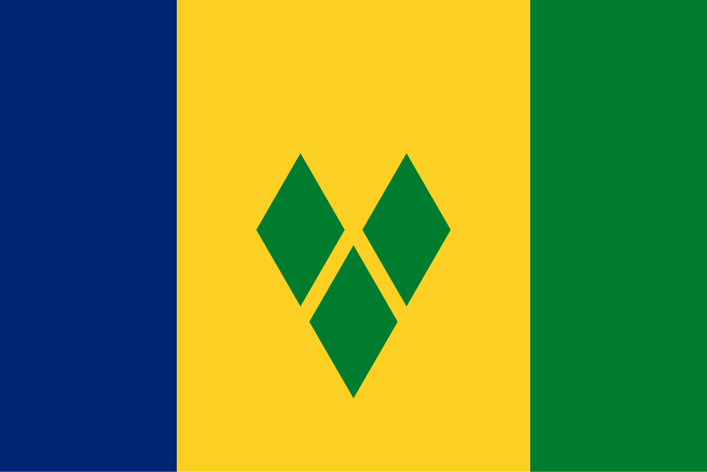Saint Vincent and the Grenadines map
