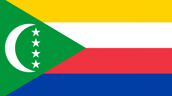 Comoros map